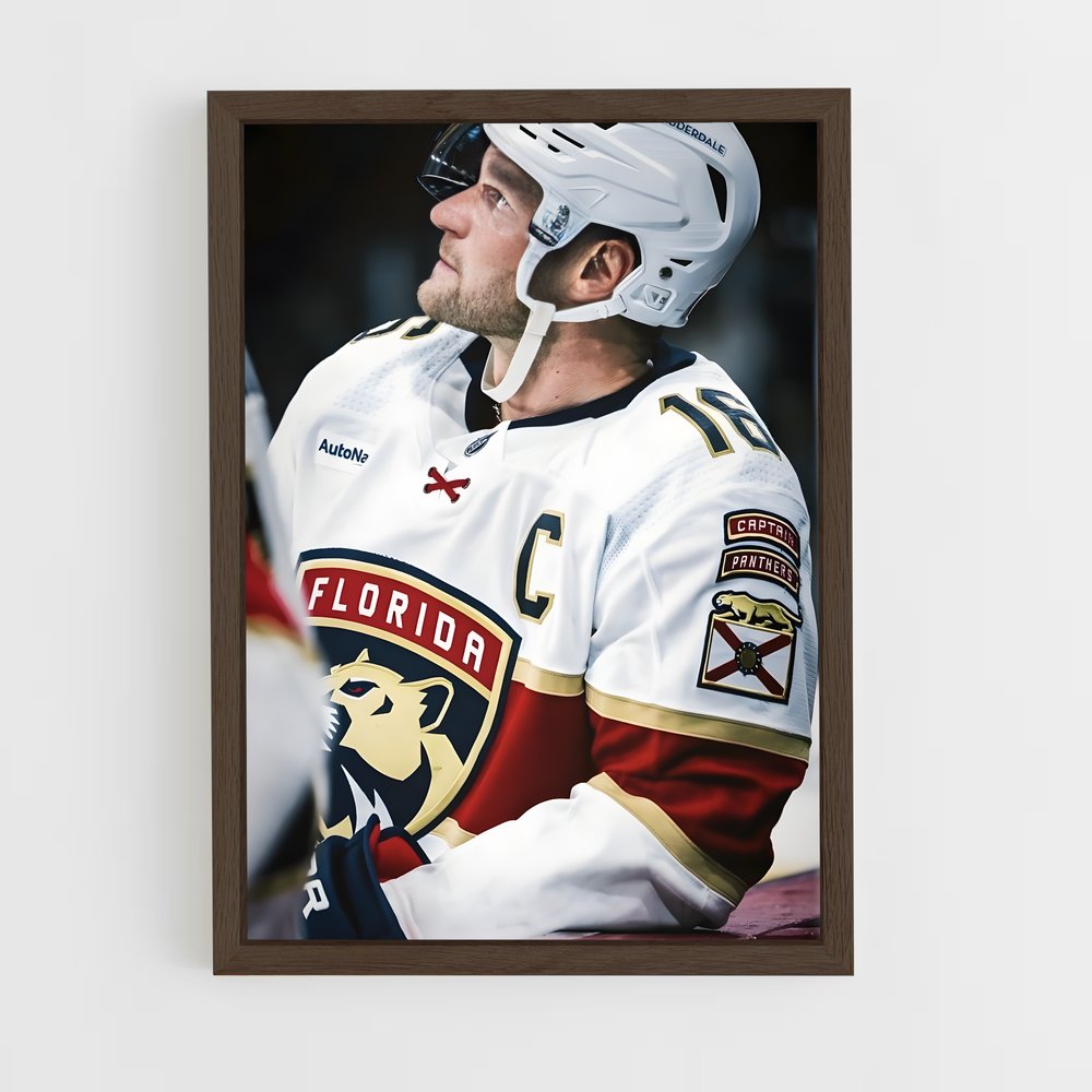 Poster Le Barbu de la Glace – affiche Hockey sur glace (vue 5)